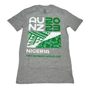 AU NZ 2023 Nigeria FIFA Women's World Cup Grey Tshirt Size XS